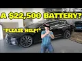 Tesla wanted him to pay 22500 to replace a battery pack we did it for 75 less