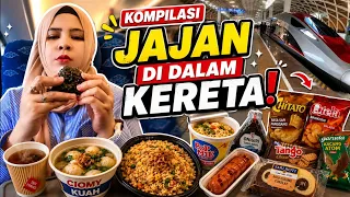 Aku Coba Jajan DiDalam Kereta | Kompilasi Jajan Neng Ayie