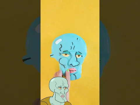 make Handsome Squidward... with SLIME