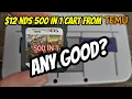12 500 in 1 Nintendo DS Flashcart From Temu Any Good