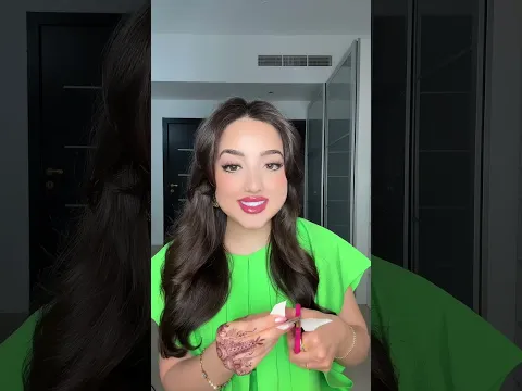 أغرب نوع حنة بالعالم🤯 بالماء فقط!