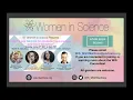 Women in Science panel How to use Twitter to advance your career and make an impact