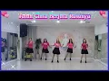 Download Lagu JATUH CINTA BERJUTA RASANYA - Line Dance || Demo by d'Grace