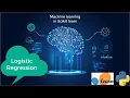 Building Classification Models with scikit-learn Logistic Regression scikit-learn python