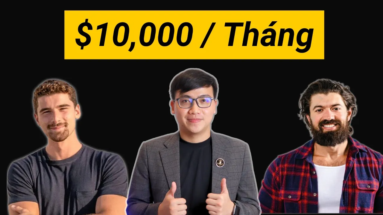 Outline Video Cách Kiếm 10.000$ / Tháng từ Đam Mê của Bạn