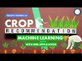 Project 20 Crop Recommendation Using Machine Learning