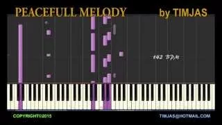 Download PEACEFUL MELODY  by TIM JAS ( SYNTHESIA ) MP3