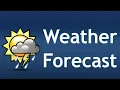 Making a Weather Forecast Bot using Python Code Run