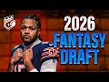 Injuries Are Ruining Fantasy Drafts AGAIN Live League Draft