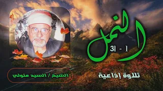 الشيخ السيد متولي سورة النمل 1 31 استوديو 