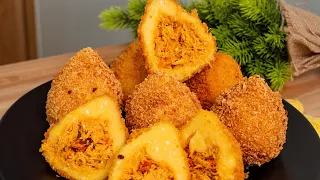 SEM FARINHA DE TRIGO! ESSA COXINHA DE MANDIOCA FICA INCRÍVEL.