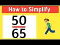 How to Simplify the Fraction