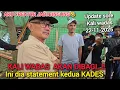 MANTAP KADES SUKA MAKMUR UNDANG KADES PURWADANA CEK KONDISI KALI IRIGAS WADAS SORE INI❗️