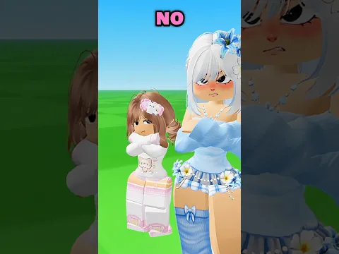 ERES MUY CELOSA!🙄 #roblox #shorts #cuttiebubble