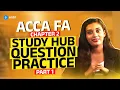 ACCA FA Study Hub Chapter 2 Practice Questions Part 1 Financial Accounting