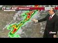 Midday update on Thursday s storms