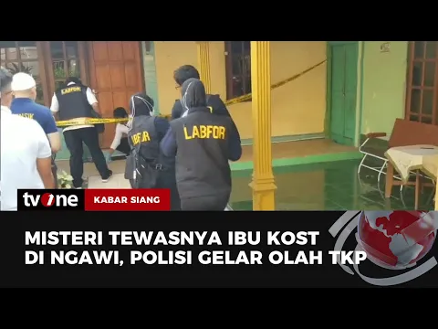 Polisi Lakukan Olah TKP Ulang untuk Ungkap Kasus Tewasnya Ibu Kos di Ngawi