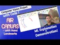 Computer Vision Project AIR CANVAS with ML With code Resume Enhancer Python OpenCV Project