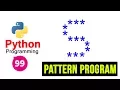 Python Pattern Programs - Printing Stars in S Shape