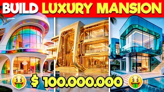 Build Your Luxury Mansion 🏡✨