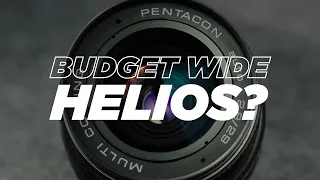 Budget swirly wide lens with a forgotten past Pentacon 29mm f2 8 vintage lens review