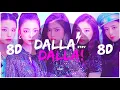 ⚠️ [8D AUDIO] ITZY - DALLA DALLA [USE HEADPHONES 🎧] | BASS BOOSTED | 달라달라 | 8D