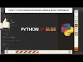 Python IF-Else-Elif Explained Conditional Statements for Beginners 2025