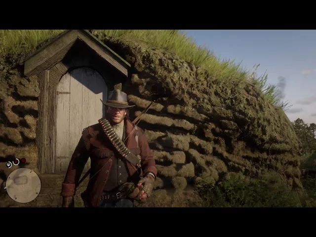 Пасхалка Red Dead Redemption 2 - домик хоббитов