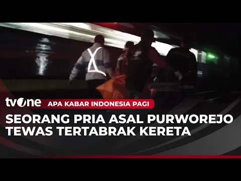 Pria Tewas Tertemper Kereta di Purworejo