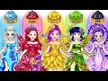 Huntrix Rumi Mira Zoey Gemstone Fairy Fashion Glow Up Best DIY Fashion Paper Dolls