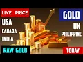 TODAY GOLD RATE IN SINGAPORE SGD 24K 22K 21K GRAM TOLA KG OUNCE OZ 8 Aug 2025