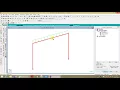 DESIGN ANALYSIS OF A RCC PORTAL FRAME USING STAAD PRO