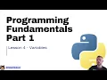 NSW Software Engineering Topic 1 Python Part 4 - Variables