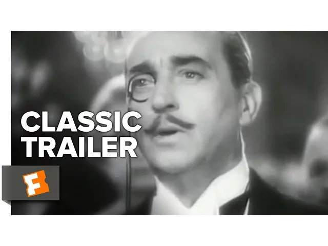 Death Takes a Holiday Official Trailer #1 - Fredric March Movie (1934) Movie HD