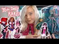 HUGE RARE MONSTER HIGH DOLL HAUL 35 Dolls
