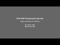 PHP OOP Fundamental - 07 Static properties methods