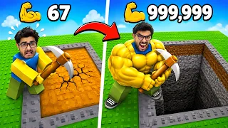 نقرة واحدة=حفرة الماس كبيرة 😍💎