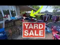 Filling the Trunk at a Massive Church Sale Yard Sale Haul