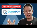 QuestPDF - The BEST PDF Generator for NET