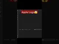 Apple Logo in python turtle