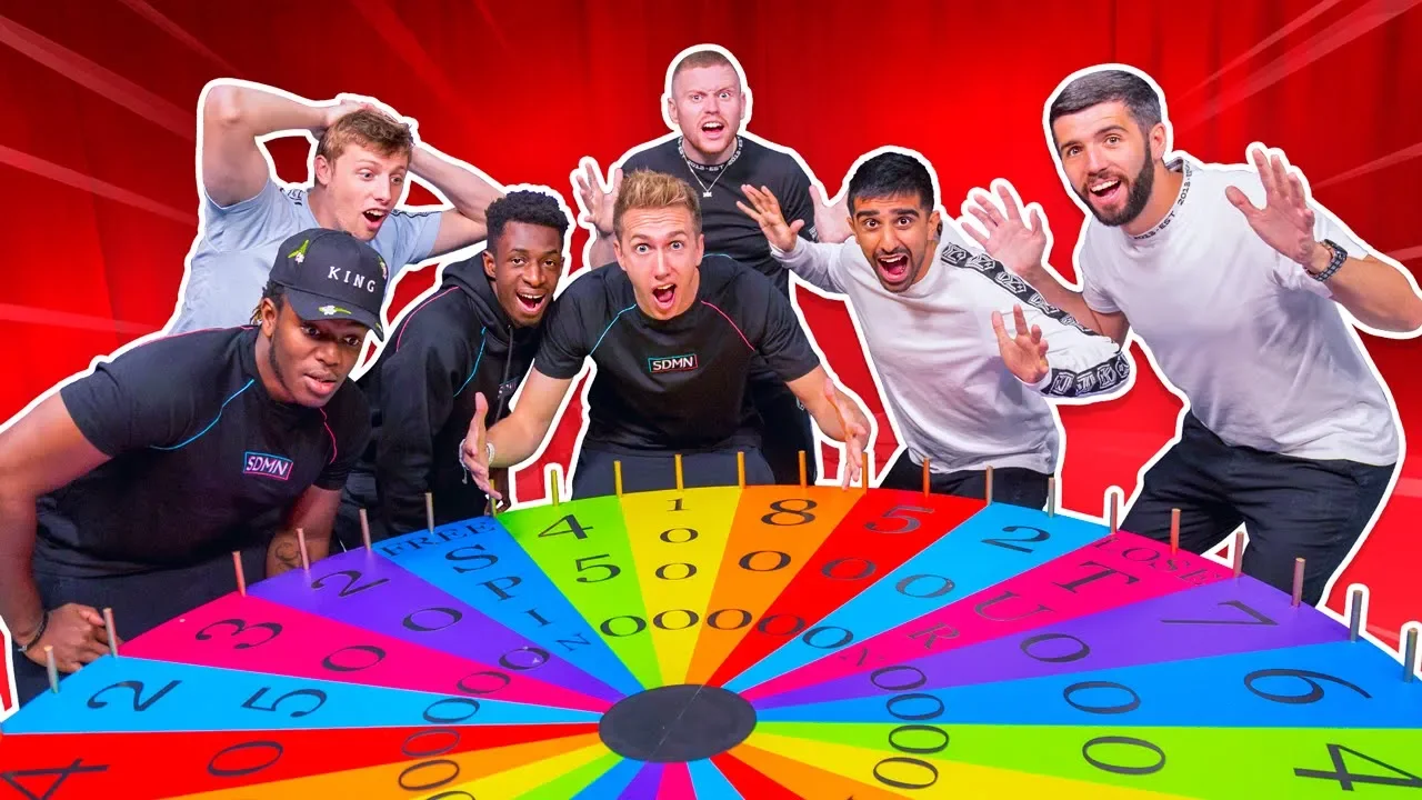 SIDEMEN WHEEL OF FORTUNE