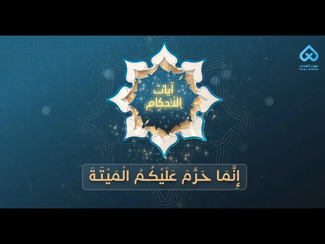 ⁣آيات الأحكام | إِنَّمَا حَرَّمَ عَلَيْكُمُ الْمَيْتَةَ 12