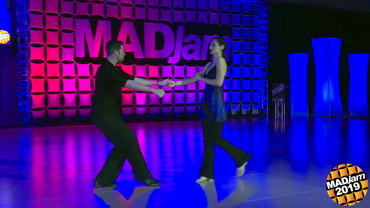 MADjam 2019 Pro Am Spotlight Follower Simona Gizdarska with Christopher Muise