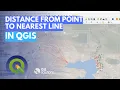 Distance from Point to Nearest Line - in QGIS