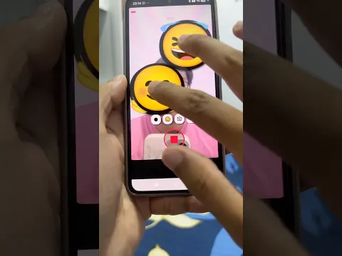 Tutorial stampel stiker emoji #shorts