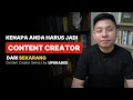 Lagu Kenapa Anda Harus Jadi CONTENT CREATOR dari Sekarang - Tips Bikin Konten