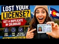 How to get a duplicate driver license in Colorado