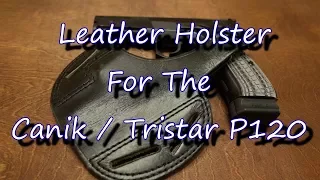 Leather Holster for the Canik Tristar P120