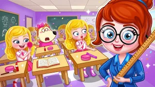 Bebé Wolfoo | ¡Wolfoo y Lucy Aprenden en la Escuela de Barbie! | Dibujos animados para niños