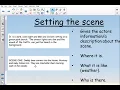 English 5 1 20 Features of a playscript